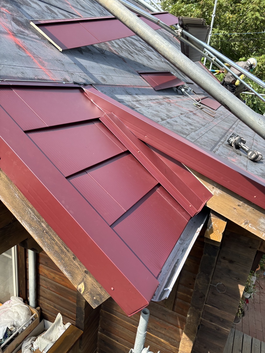 (有)Life＆Roof Naitoの工事日記　カバー工事編