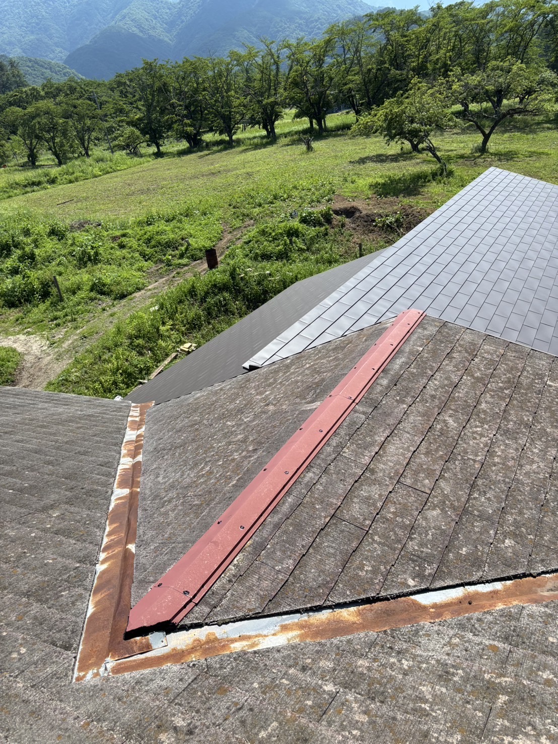 (有)ライフアンドルーフ内藤の工事日記、カバー工事編